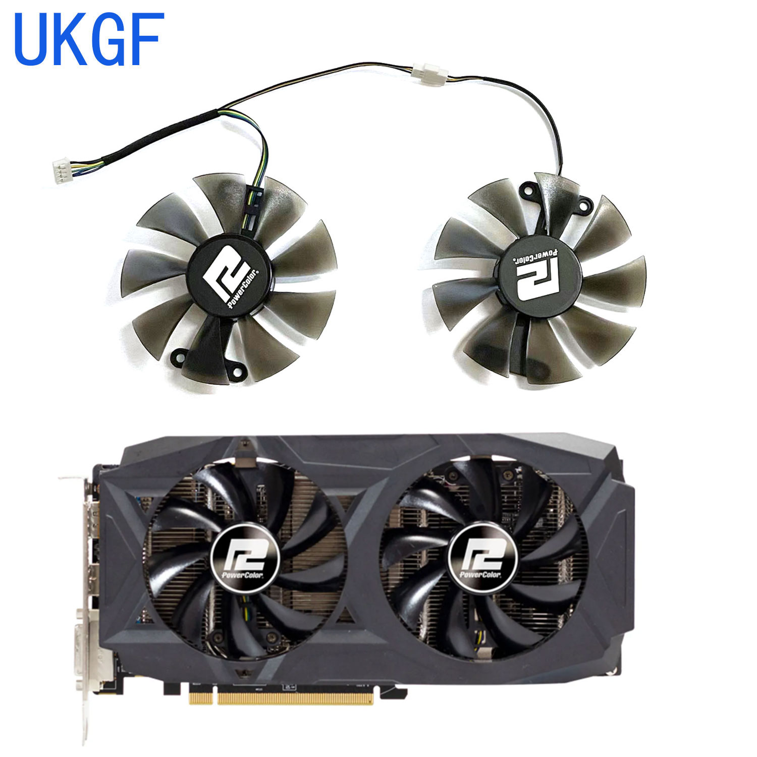 Neuer DIY-Ersatzlüfter 85MM 4P – Rx 580 8Gb 2048Sp Gpu Bewertung und Preis