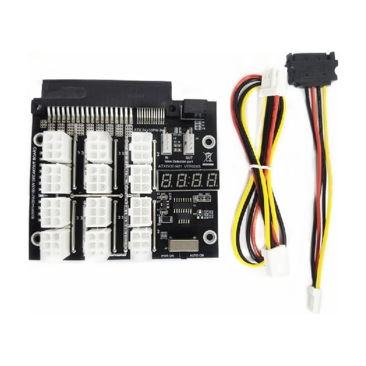 M05K 12-Port PCIe 6-Pin-Anschl – 2400W Server Psu Breakout Board Bewertung und Preis
