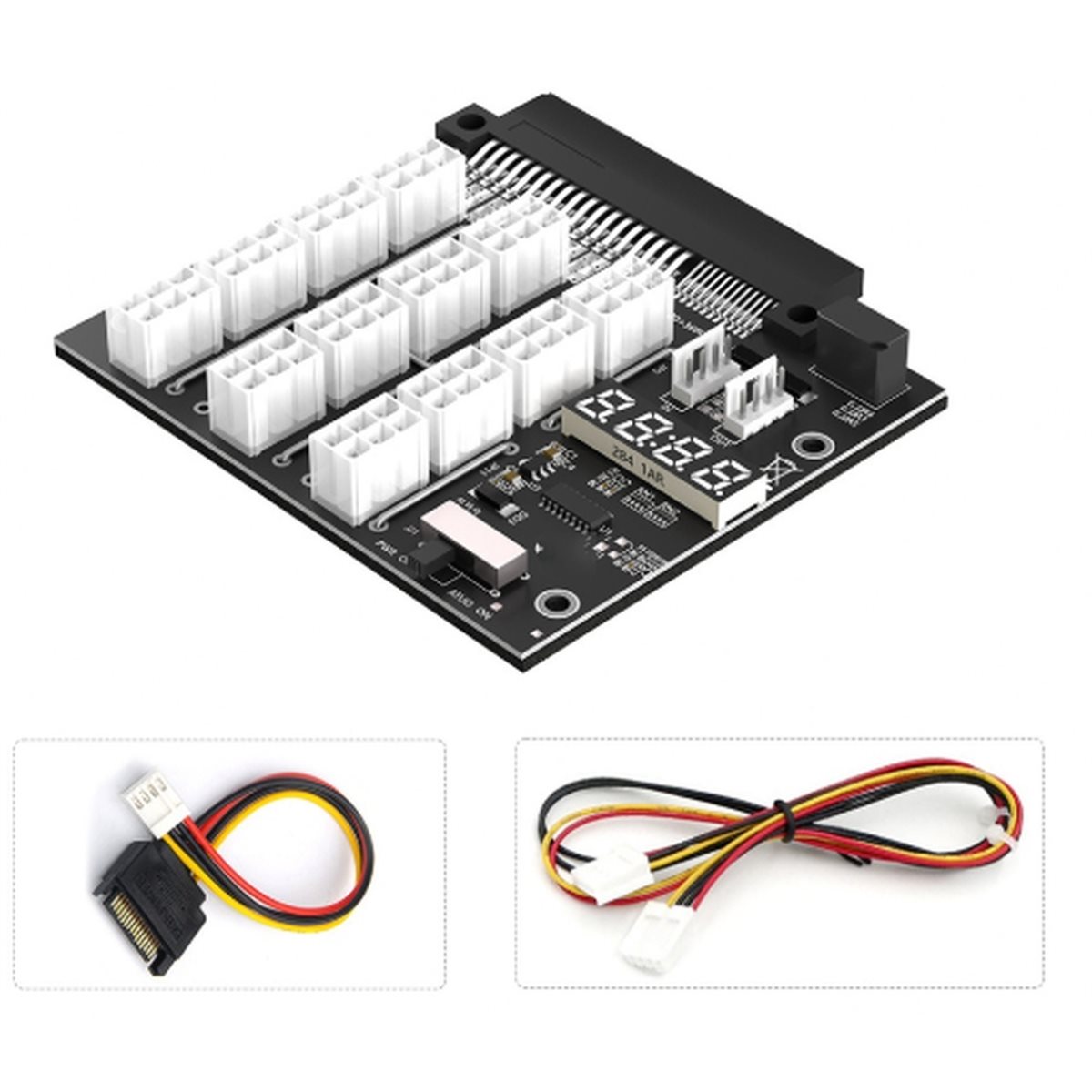 NEUE FABRIKVERSION~12-Port PCI – 2400W Server Psu Breakout Board Bewertung und Preis